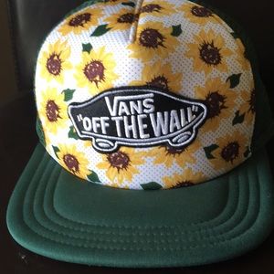 Sunflower Vans trucker hat.
